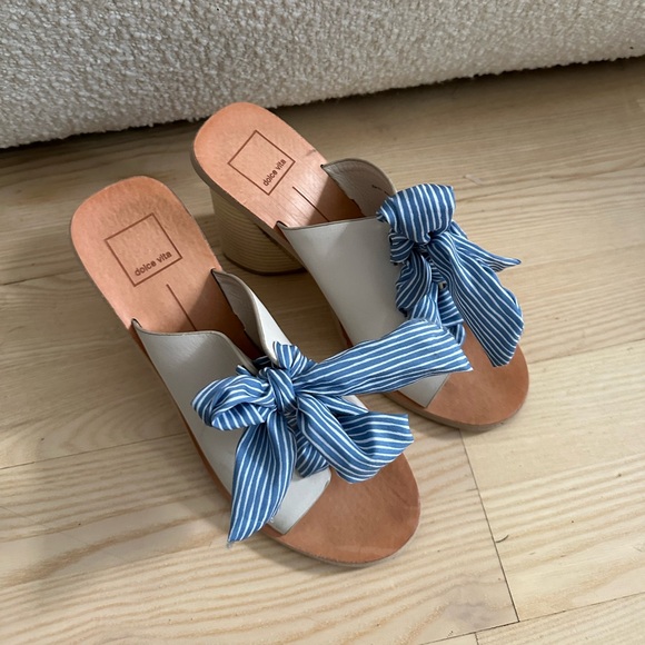 Dolce vita lace up sandal heels - Picture 2 of 4